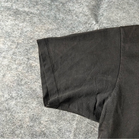 Vintage MC Hammer Shirt Mens Medium Black 1991 Here Comes The Hammer 90s Rap Tee - Picture 4 of 8